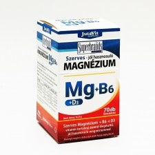 JutaVit Szerves Magnézium+B6+D3 70x 70 db vitamin és táplálékkiegészítő