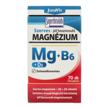  JUTAVIT SZERVES MAGNÉZIUM+B6+D3 TABLETTA vitamin és táplálékkiegészítő