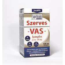 JutaVit Szerves Vas-komplex Forte 18mg - 100 db vitamin és táplálékkiegészítő