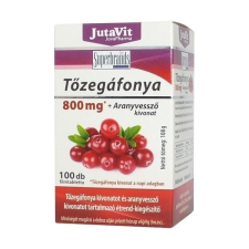 JutaVit tőzegáfonya+aranyvessző kivonat filmtabletta 100db vitamin és táplálékkiegészítő