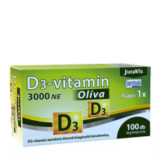 JuvaPharma Jutavit D3-vitamin 3000NE Oliva 100 db vitamin és táplálékkiegészítő