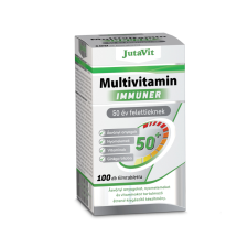 JuvaPharma Jutavit Immuner Multivitamin 50 év felettieknek tabletta 100 db vitamin és táplálékkiegészítő