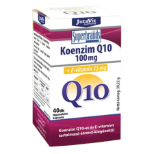 JuvaPharma Jutavit Koenzim Q10 100 mg + E-vitamin 35 mg 40 db vitamin és táplálékkiegészítő