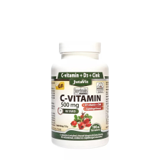 JuvaPharma Kft JutaVit C-vitamin 500 mg cink D3 csipkebogyóval 100x vitamin és táplálékkiegészítő