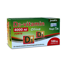 JUVAPHARMA KFT. JutaVit D3-vitamin 4000NE Oliva FORTE kapszula 100x vitamin és táplálékkiegészítő