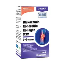 JuvaPharma Kft JutaVit Glükozamin Kondroitin Kollagén MSM D+C-vitamin filmtabletta