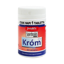 JUVAPHARMA KFT. JutaVit Króm 100 mcg tabletta 60x vitamin és táplálékkiegészítő