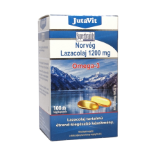 JUVAPHARMA KFT. Jutavit Norvég Lazacolaj Omega-3 kapszula 100x vitamin és táplálékkiegészítő