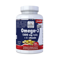 JuvaPharma Kft JutaVit Omega-3 1200 mg halolaj + E-vitamin lágy kapszula vitamin és táplálékkiegészítő