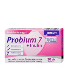 JUVAPHARMA KFT. JutaVit Probium 7 + Inulin kapszula 30x gyógyhatású készítmény