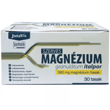 JuvaPharma Kft JutaVit szerves magnézium granulátum italpor citrom ízben 380mg/tasak gyógyhatású készítmény