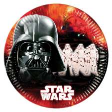 JVL Star Wars Dark Side, Papírtányér 8 db-os 23 cm party kellék