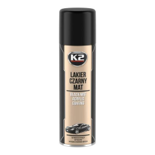 K2 – Festék spray matt fekete 500ml aeroszolos termék