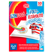 K2r Színfogó + Oxi Folteltávolító mosótasak 10db tisztító- és takarítószer, higiénia