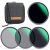  K&F Concept 55mm 4in1 Filter Kit: ND4 +ND8 +ND64 +ND1000 Szűrő -Nano-X Objektív Filter Set