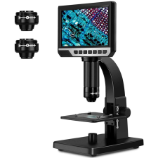 K&F Concept 7" LCD Képernyős Digitális Mikroszkóp - 1080P - 50x-2000X mikroszkóp