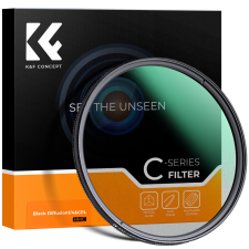 K&amp;F Concept CPL cirkuláris polár szűrő, black mist 1/4 (72mm) objektív szűrő