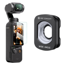 K&F Concept DJI Osmo Pocket 3 Mágneses Objektív szűrő - Nagylátószögű szűrő sportkamera kellék