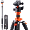  K&F Concept K255A4+BH-28L állvány + monopod, fekete-narancssárga