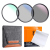 K&F Concept Professzionális szűrő szett + szűrőtartó tok (UV+CPL+ND4) (43mm)