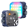 K&F Concept RGB LED lámpa, 2500-9900K, CRI 96+, 2000mAh, 21 fényeffekt (kék)