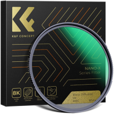K&amp;FConcept K&amp;F Concept 49mm Dream-Diffusion 1/8 Black Mist Szűrő - Nano-X Special Effect Filter objektív szűrő