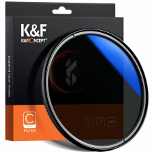 K&amp;FConcept K&amp;F Concept 49mm MC-CPL Polárszűrő - Polarizált Blue (kék) filter objektív szűrő