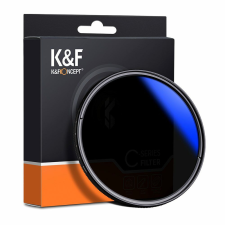 K&amp;FConcept K&amp;F Concept 49mm ND2-ND400 Variálható ND szűrő - Japán Blue (Kék) Optika Állítható objektív filter objektív szűrő