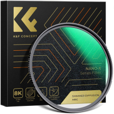 K&amp;FConcept K&amp;F Concept 58mm Shimmer-Diffusion Microfény Szűrő - Nano-X Microlight Csillag Filter objektív szűrő