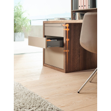  K-BLUM Cabloxx 800 mm/5 szürkésfehér irattároló szekrény