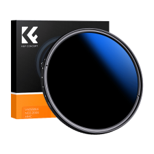 K&F C Series Ultra-thin, VARIO ND 2-2000 változtatható szürkeszűrő, 67mm objektív szűrő