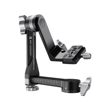 K&F Concept gimbal állványfej, arca swiss, CNC alumínium ötvözet állványfej