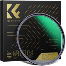 K-F CONCEPT Nano-X Black Mist lágyító szűrő 1/8 72mm objektív szűrő