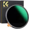  K&F Concept NANO-X Slim, HD, VARIO ND 2-400 változtatható szürkeszűrő, vízlepergető, karcálló, 5
