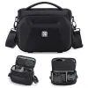  K&F Concept Travel Shoulder Bag oldaltáska, 5L, M, kemény előlapi védőborítás, fekete