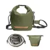 K&F CONCEPT Urban Wander 11, fotós oldaltáska, 5L, zöld (KF-13-168V3)