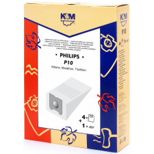K&M P-10 Philips Porzsák (4 db / csomag) kisháztartási gépek kiegészítői