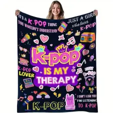  K-Pop Extra Nagy pléd 75 x 100 cm JM6586793 lakástextília