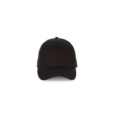 K-UP 6 paneles baseball sapka szendvics ellenzővel KP185, Black munkaruha