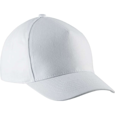 K-UP gyerek, 5 paneles pamut baseball sapka KP149, White