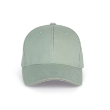 K-UP KP011 hat paneles Baseball sapka K-UP, Sage/Light Grey-U munkaruha