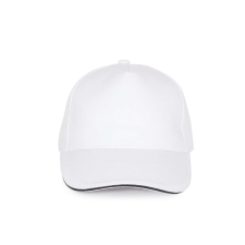 K-UP KP124 SANDWICH PEAK CAP - 5 PANELS U munkaruha