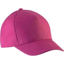 K-UP KP149 gyerek, 5 paneles pamut baseball sapka K-UP, Fuchsia-U gyerek sapka