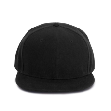 K-UP magas profilú baseball sapka 6 paneles KP160, Black/Black