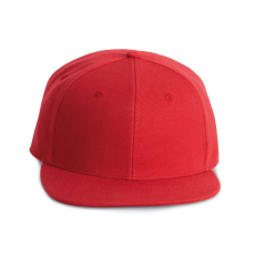 K-UP magas profilú baseball sapka 6 paneles KP160, Red/Red