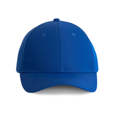 K-UP poliészter 6 paneles sportos baseball sapka KP163, Royal Blue munkaruha