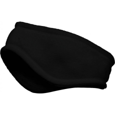 K-UP Uniszex fejpánt K-UP KP874 Fleece Headband -55, Black