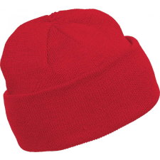 K-UP Uniszex sapka K-UP KP031 Beanie -Egy méret, Red női sapka