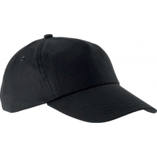 K-UP Uniszex sapka K-UP KP034 First - 5 panel Cap -Egy méret, Black