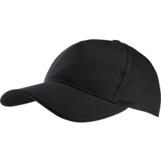 K-UP Uniszex sapka K-UP KP124 Sandwich peak Cap - 5 panels -Egy méret, Black/Lime